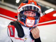 Robert Kubica alla guida dell’Alfa di Kimi in Bahrain nella sessione di venerdì