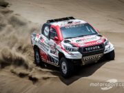 Il pilota del Qatar Al Attiyah (Toyota) ha vinto la seconda tappa del Dakar